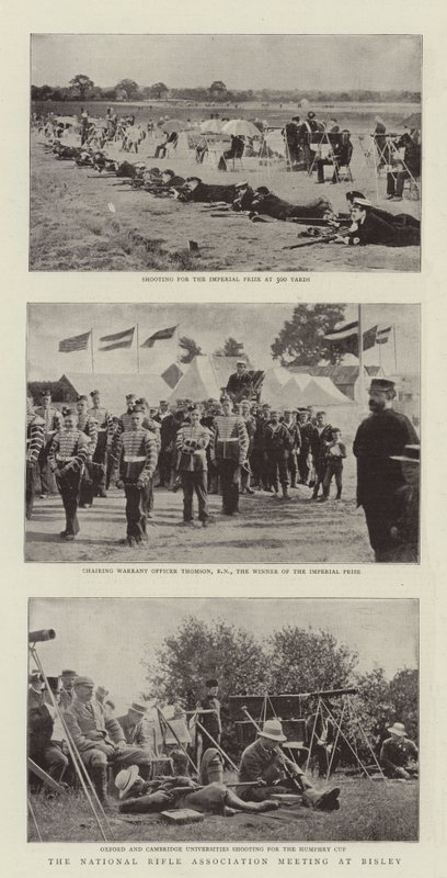 La reunión de la Asociación Nacional de Rifles en Bisley de English Photographer