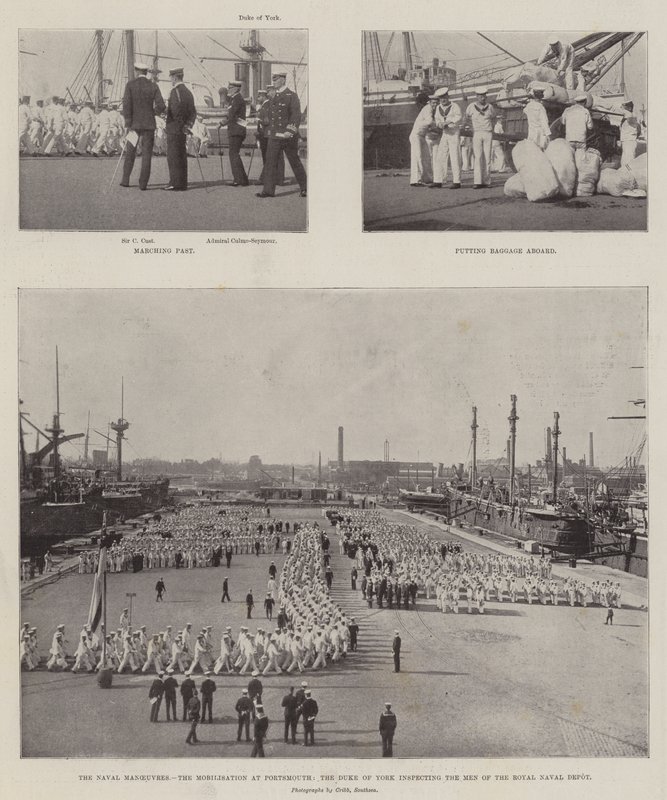 Las maniobras navales en Portsmouth de English Photographer