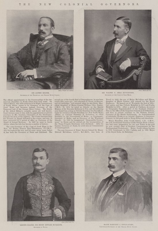 Los nuevos gobernadores coloniales de English Photographer