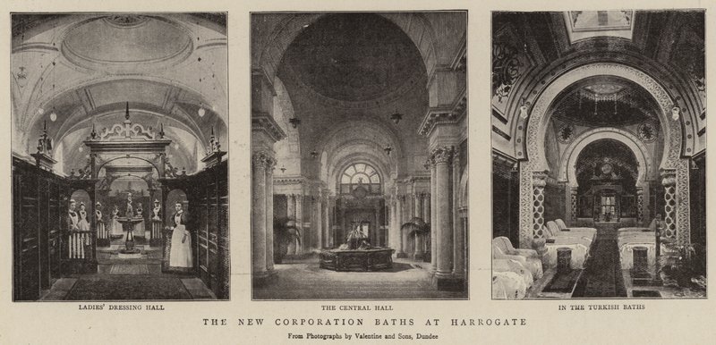 Los Nuevos Baños de la Corporación en Harrogate de English Photographer