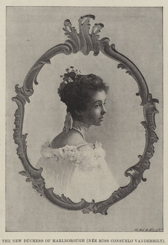 La nueva Duquesa de Marlborough (antes Miss Consuelo Vanderbilt) de English Photographer