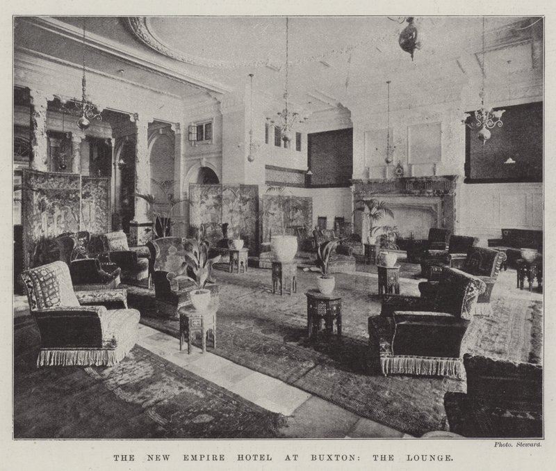 El Nuevo Hotel Empire en Buxton, el Salón de English Photographer