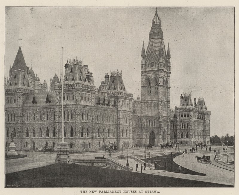 Las Nuevas Casas del Parlamento en Ottawa de English Photographer