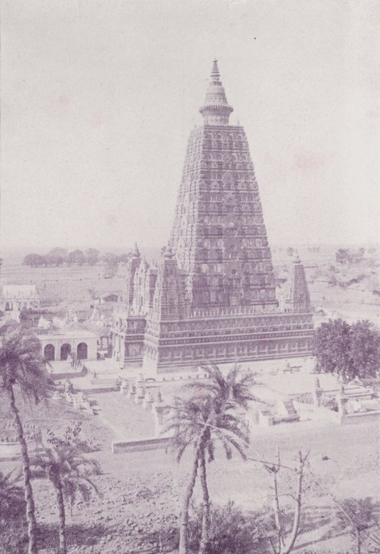 La Antigua Torre, Buddh Gaya, restaurada de English Photographer