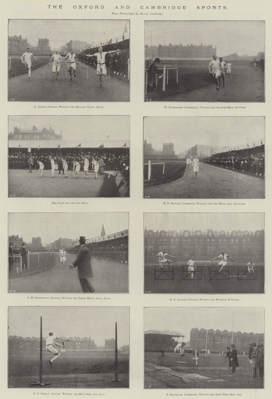 Los Deportes de Oxford y Cambridge de English Photographer