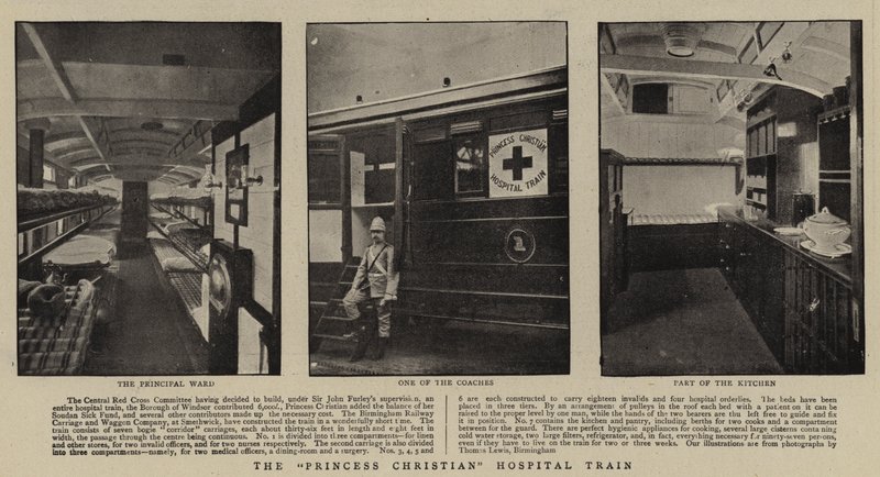 El Tren Hospital de la Princesa Christian de English Photographer