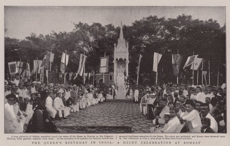 El cumpleaños de la Reina en India, una celebración hindú en Bombay de English Photographer