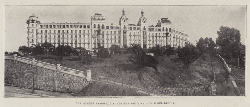 La Residencia de la Reina en Cimiez, el Hotel Excelsior Regina de English Photographer