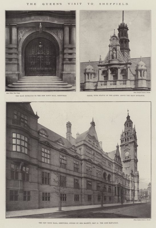 La Visita de la Reina a Sheffield de English Photographer