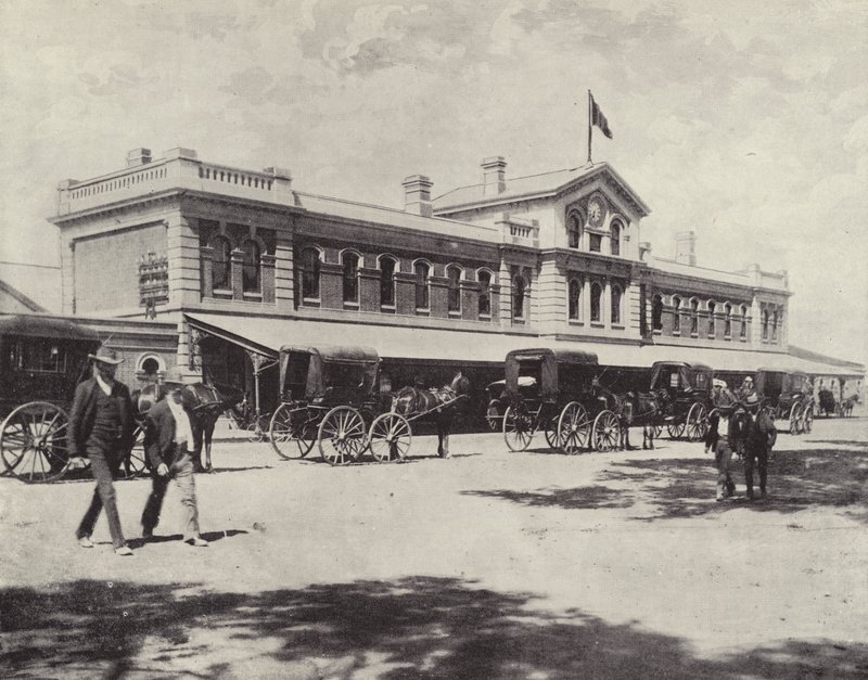 La estación de tren, Perth, Australia Occidental de English Photographer