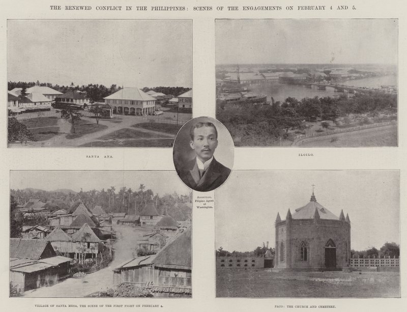 El renovado conflicto en Filipinas, escenas de los enfrentamientos del 4 y 5 de febrero de English Photographer