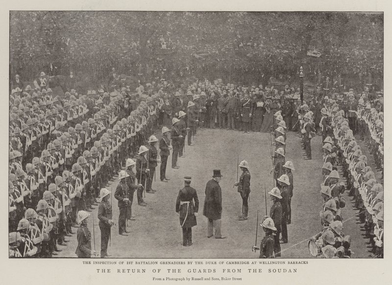 El regreso de los guardias del Sudán de English Photographer