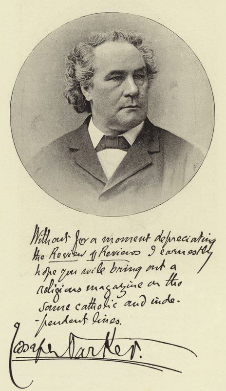 El Reverendo Joseph Parker, DD de English Photographer
