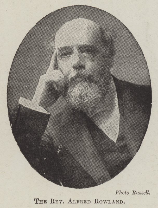 El Reverendo Alfred Rowland de English Photographer