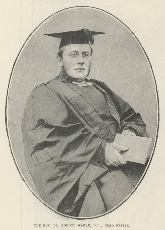 El Reverendo Dr. Edmond Warre, DD, Director de English Photographer