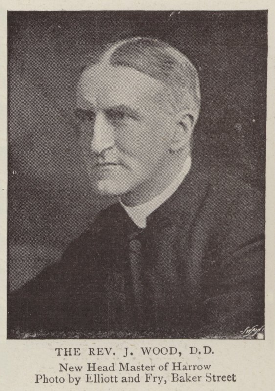 El reverendo J Wood, DD de English Photographer