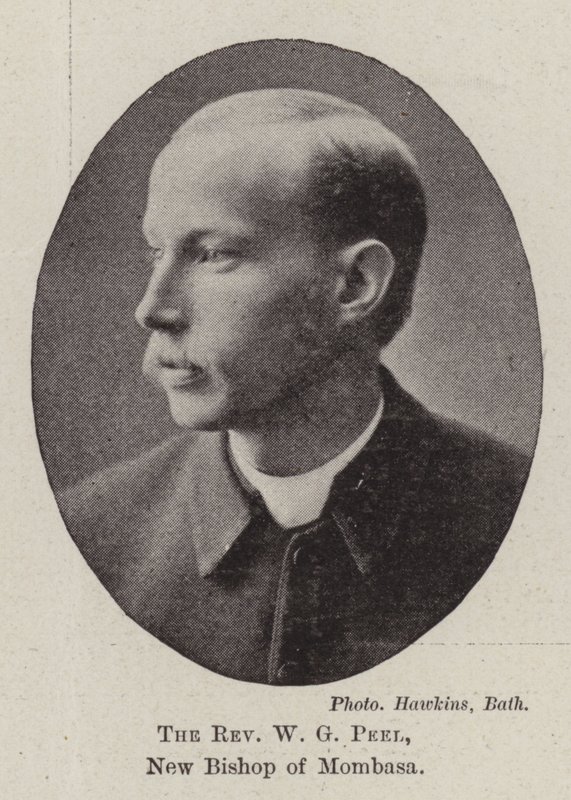 El Reverendo W. G. Peel, nuevo obispo de Mombasa de English Photographer