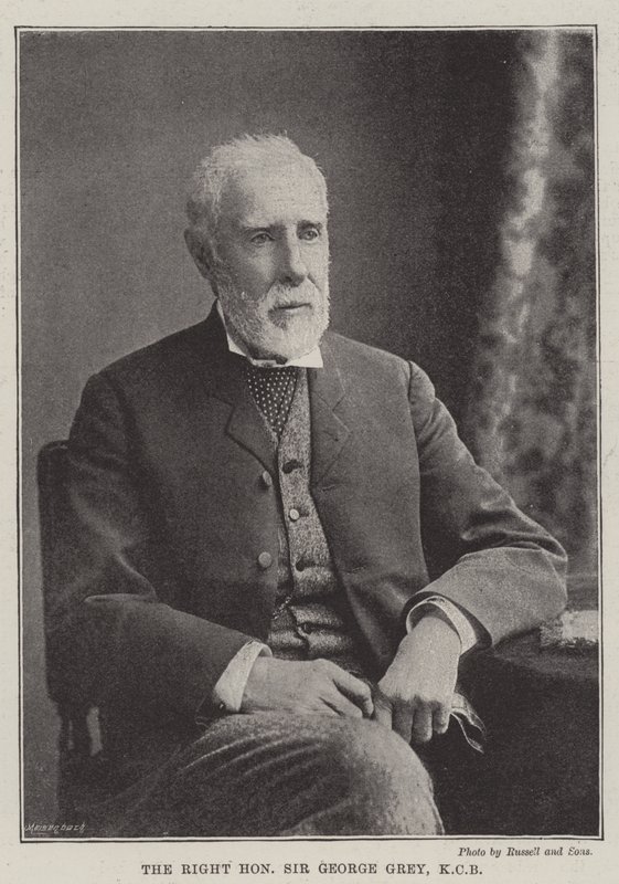 El Muy Honorable Sir George Grey, KCB de English Photographer
