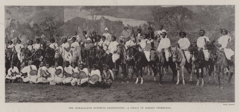 Las Expediciones Punitivas de Somalilandia, un Grupo de Tribus Somalíes de English Photographer