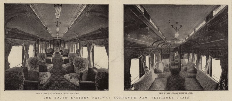 El Nuevo Tren Vestíbulo de la Compañía de Ferrocarriles del Sureste de English Photographer
