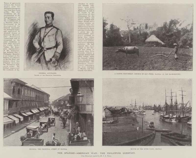 La Guerra Hispanoamericana, la cuestión filipina de English Photographer