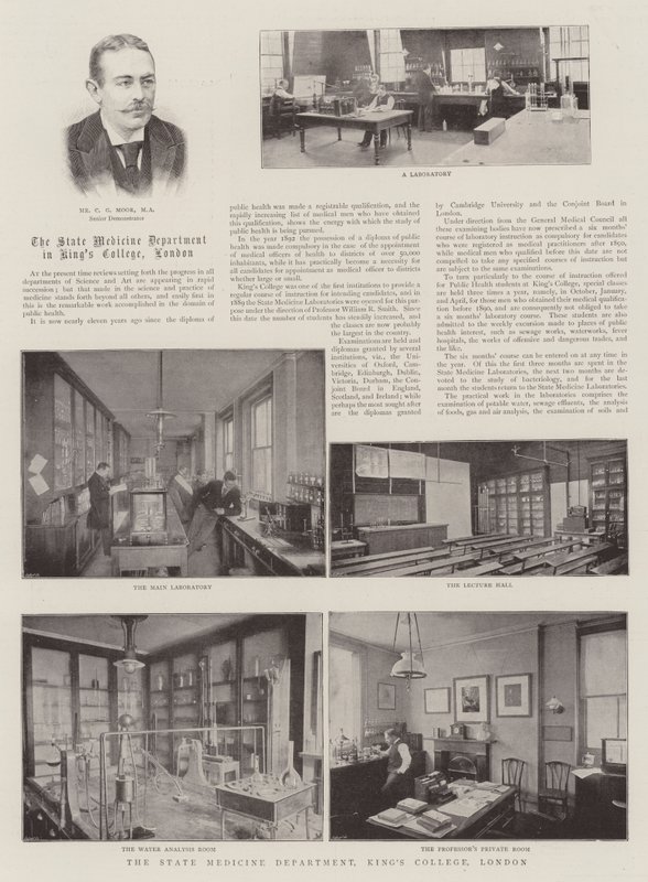 El Departamento de Medicina del Estado, King