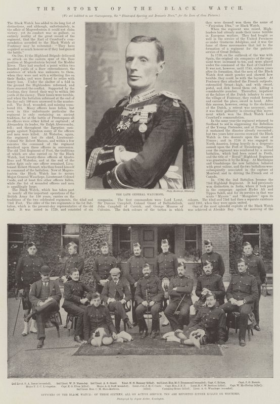 La historia de los Black Watch de English Photographer