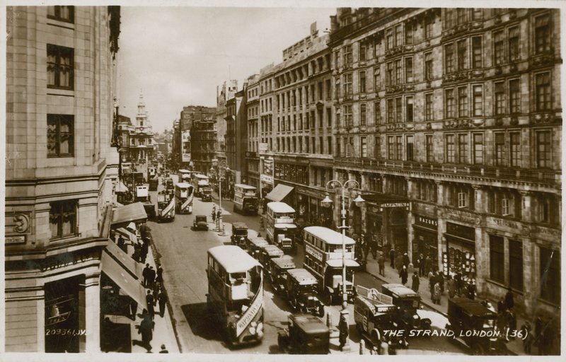 La Strand, Londres de English Photographer
