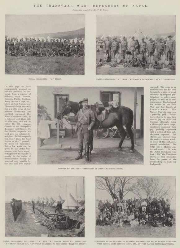 La Guerra del Transvaal, Defensores de Natal de English Photographer