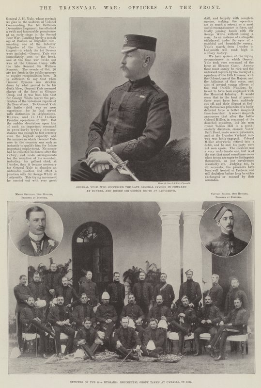 La Guerra del Transvaal, Oficiales en el Frente de English Photographer