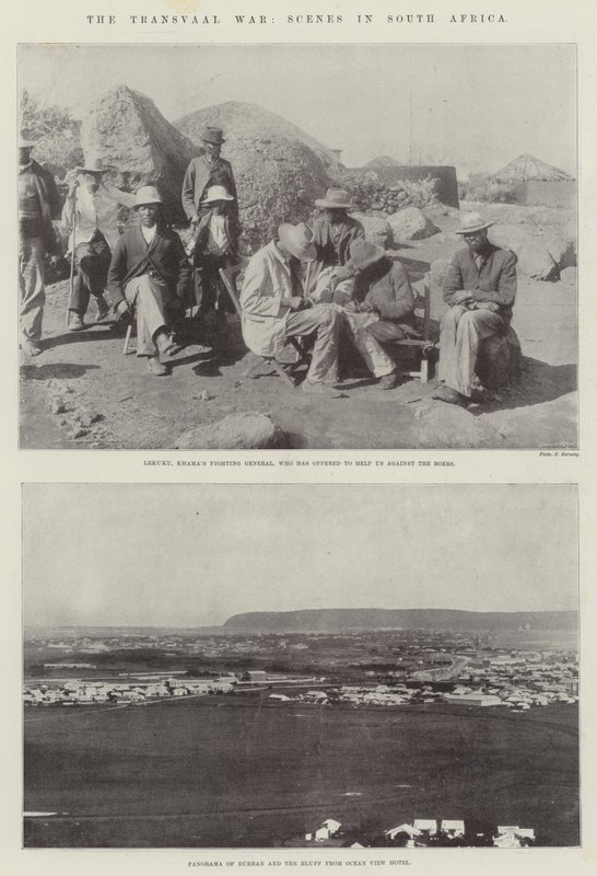 La guerra del Transvaal, escenas en Sudáfrica de English Photographer