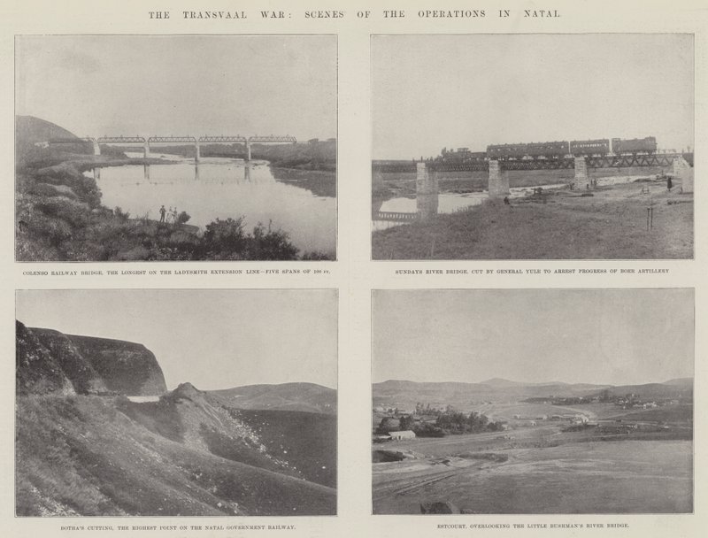 La Guerra del Transvaal, Escenas de las Operaciones en Natal de English Photographer
