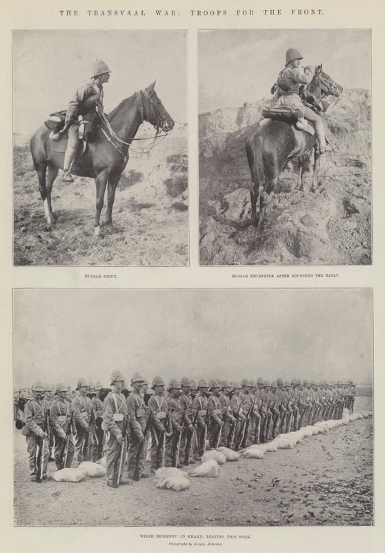 La Guerra del Transvaal, Tropas para el Frente de English Photographer