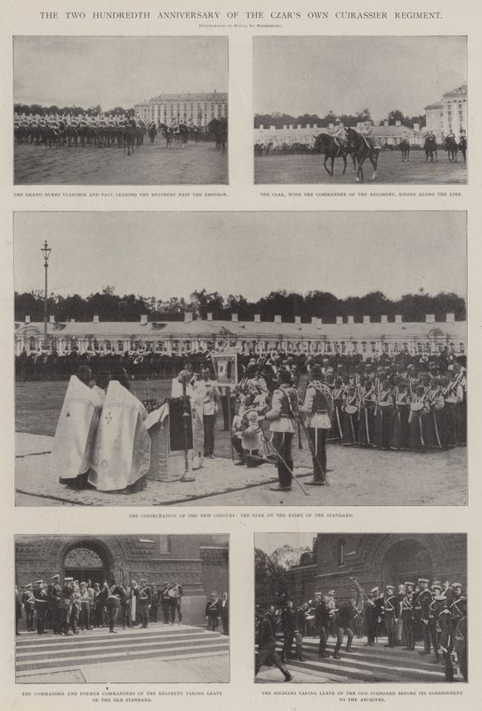 El doscientos aniversario del regimiento de coraceros del Zar de English Photographer