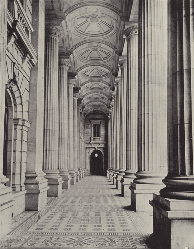 El Vestíbulo, Edificios Parlamentarios, Melbourne de English Photographer