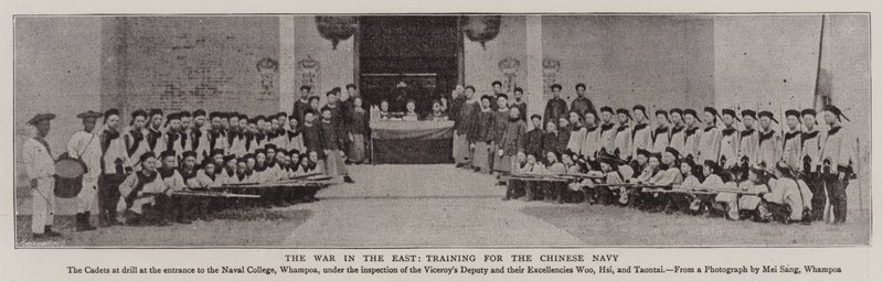 La guerra en el este, entrenamiento para la marina china de English Photographer