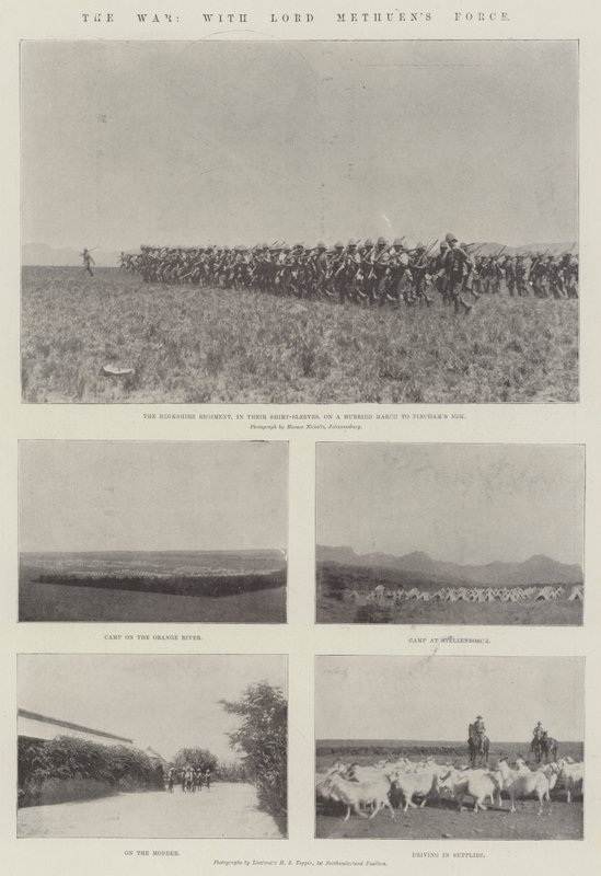 La guerra, con la fuerza de Lord Methuen de English Photographer