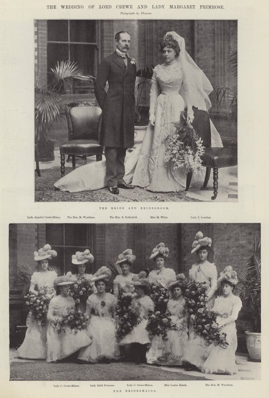 La boda de Lord Crewe y Lady Margaret Primrose de English Photographer