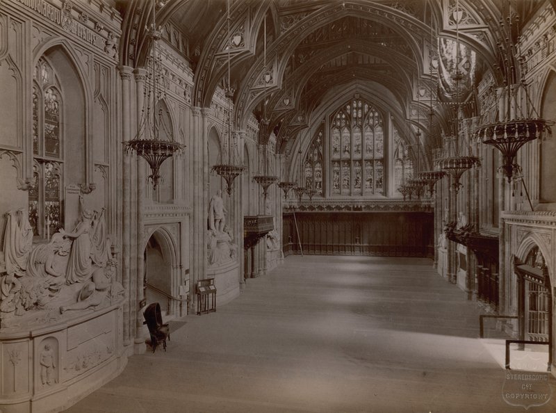 El salón de banquetes en Guildhall, Londres de English Photographer