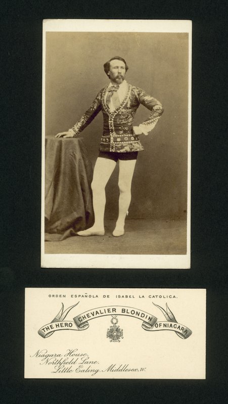 El héroe Chevalier Blondin de Niagara de English Photographer