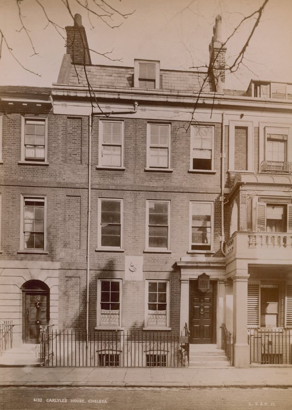 La casa de Thomas Carlyle de English Photographer