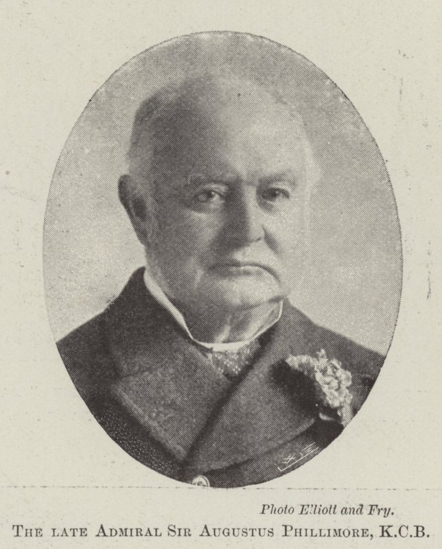 El difunto almirante Sir Augustus Phillimore, KCB de English Photographer