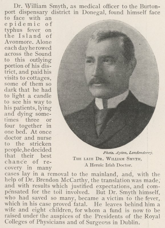 El difunto Dr William Smyth, un heroico doctor irlandés de English Photographer