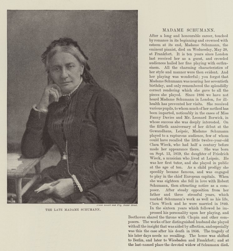 La Difunta Madame Schumann de English Photographer