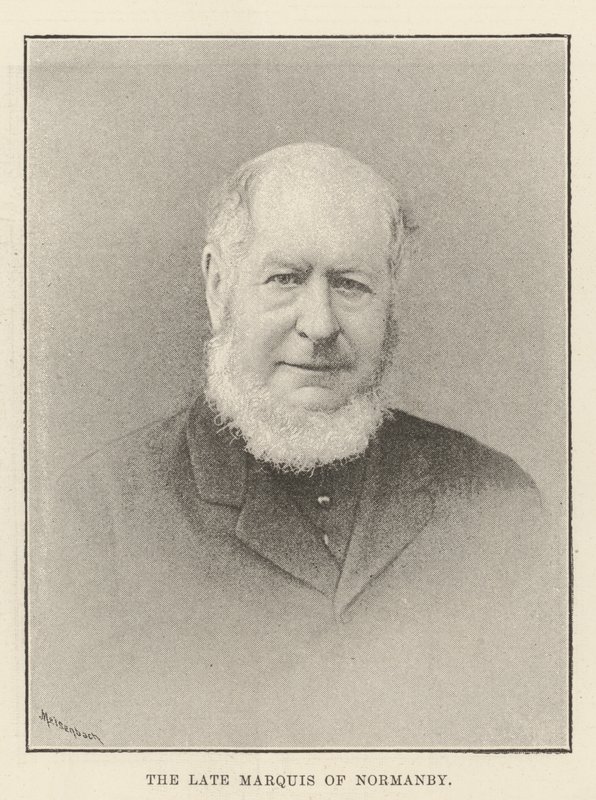 El difunto Marqués de Normanby de English Photographer