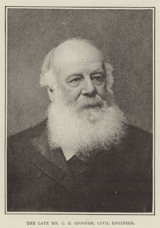 El difunto Sr. C E Spooner, Ingeniero Civil de English Photographer