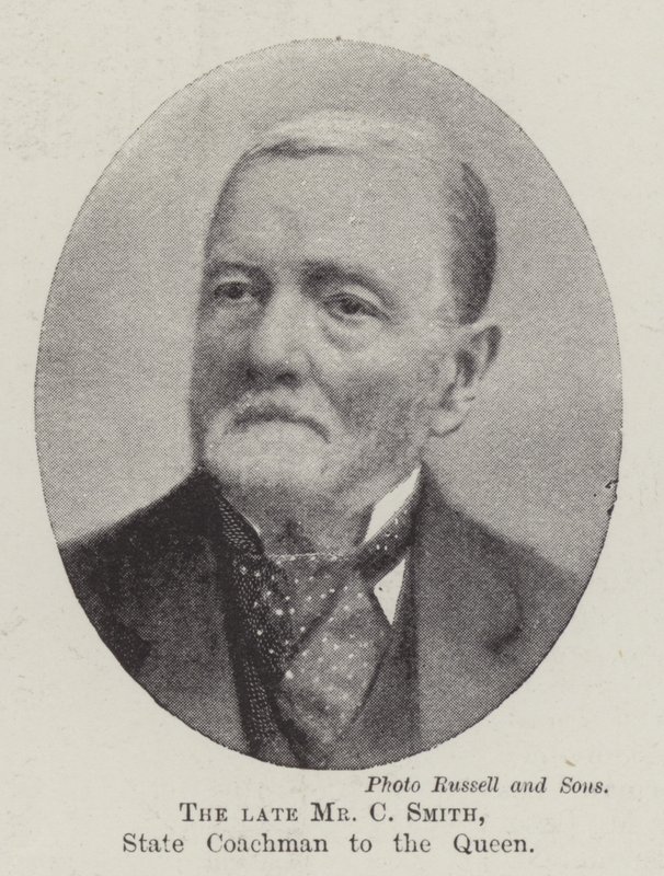 El difunto Sr. C. Smith, Cochero del Estado de la Reina de English Photographer