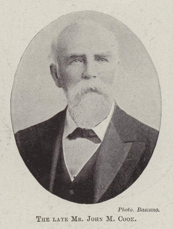 El fallecido Sr. John M Cook de English Photographer