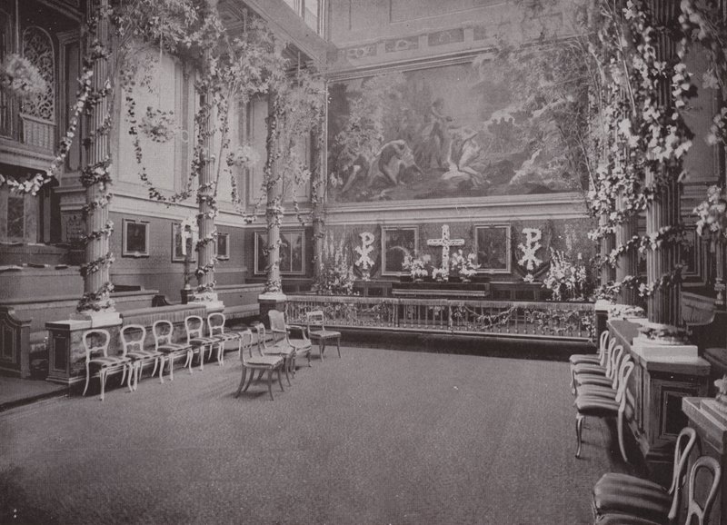 Capilla Privada de la Difunta Reina Victoria, Palacio de Buckingham de English Photographer