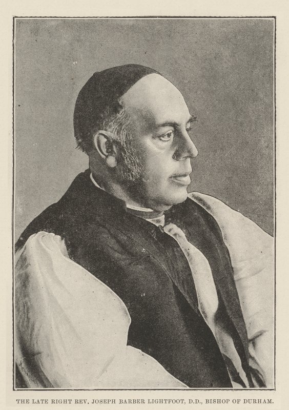 El difunto reverendo Joseph Barber Lightfoot, DD, obispo de Durham de English Photographer